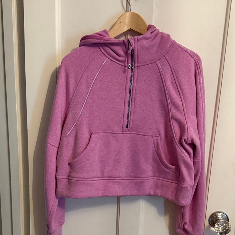Lululemon scuba oversized plush  Half-Zip Hoodie